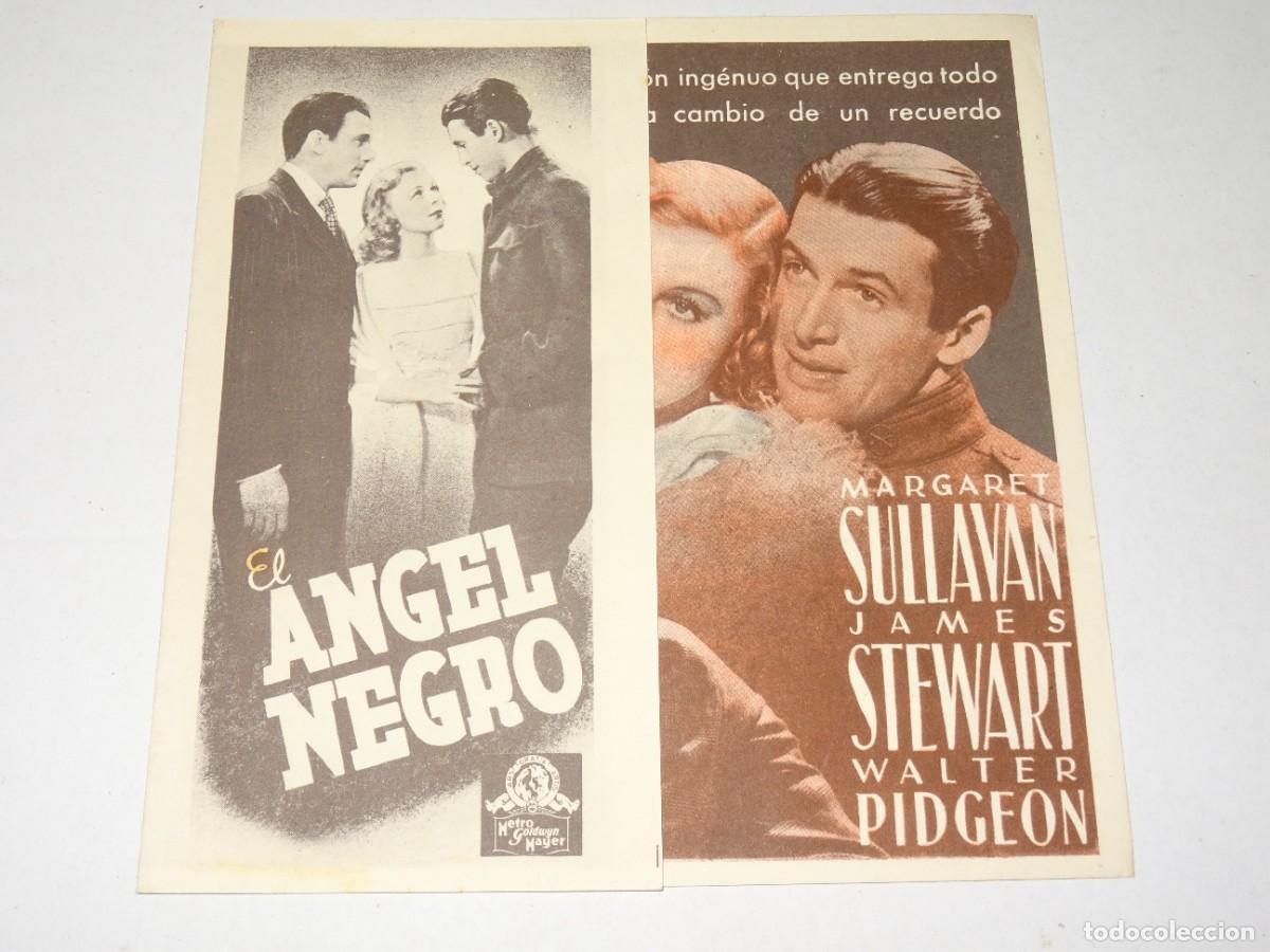 Cine: PROGRAMA DE CINE - EL ANGEL NEGRO - BUEN ESTADO - Foto 1