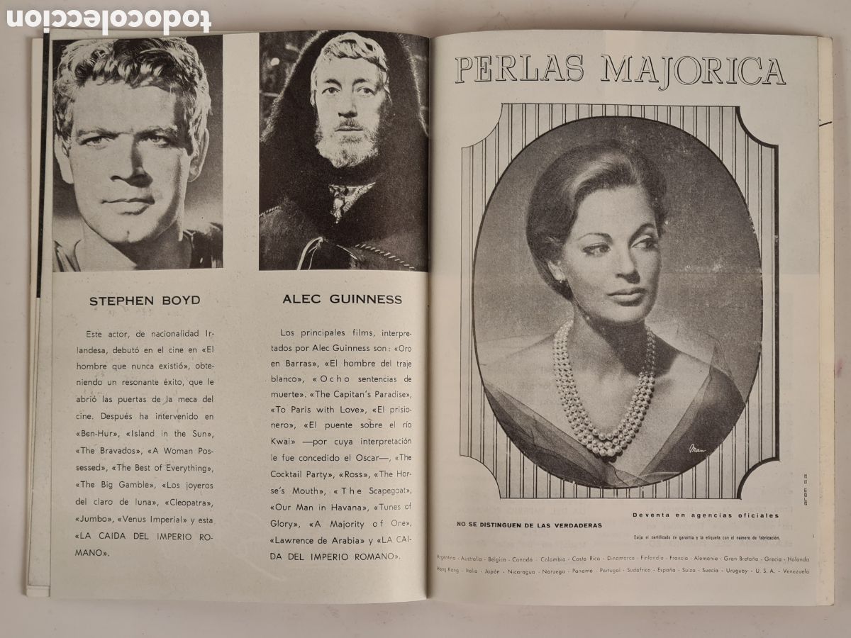 Cine: Gu&iacute;a Programa Cine Novedades La Ca&iacute;da del Imperio Romano - Sof&iacute;a Loren Stephen Boyd - Foto 15