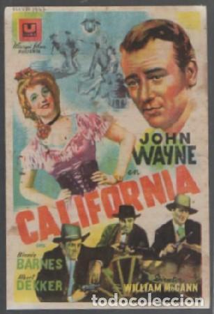 Cine: PROGRAMA DE CINE. CALIFORNIA PC-6898 - Foto 1