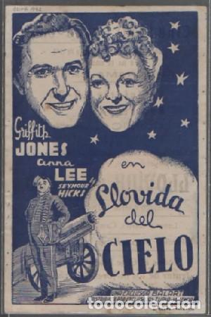 Cine: PROGRAMA DE CINE. LLOVIDA DEL CIELO PC-6902 - Foto 1