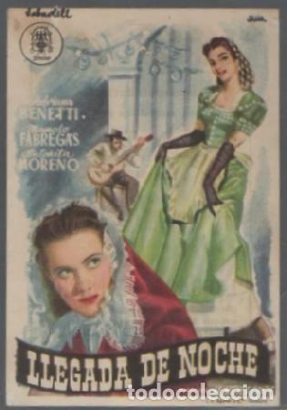 Cine: PROGRAMA DE CINE. LLEGADA DE NOCHE PC-6903 - Foto 1