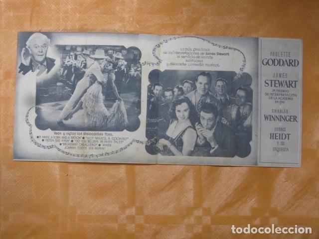 Cine: FOLLETO DE MANO EL ARCA DE ORO - Foto 2