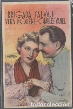 Cine: PROGRAMA DE CINE. BRIGADA SALVAJE PC-6916 - Foto 1