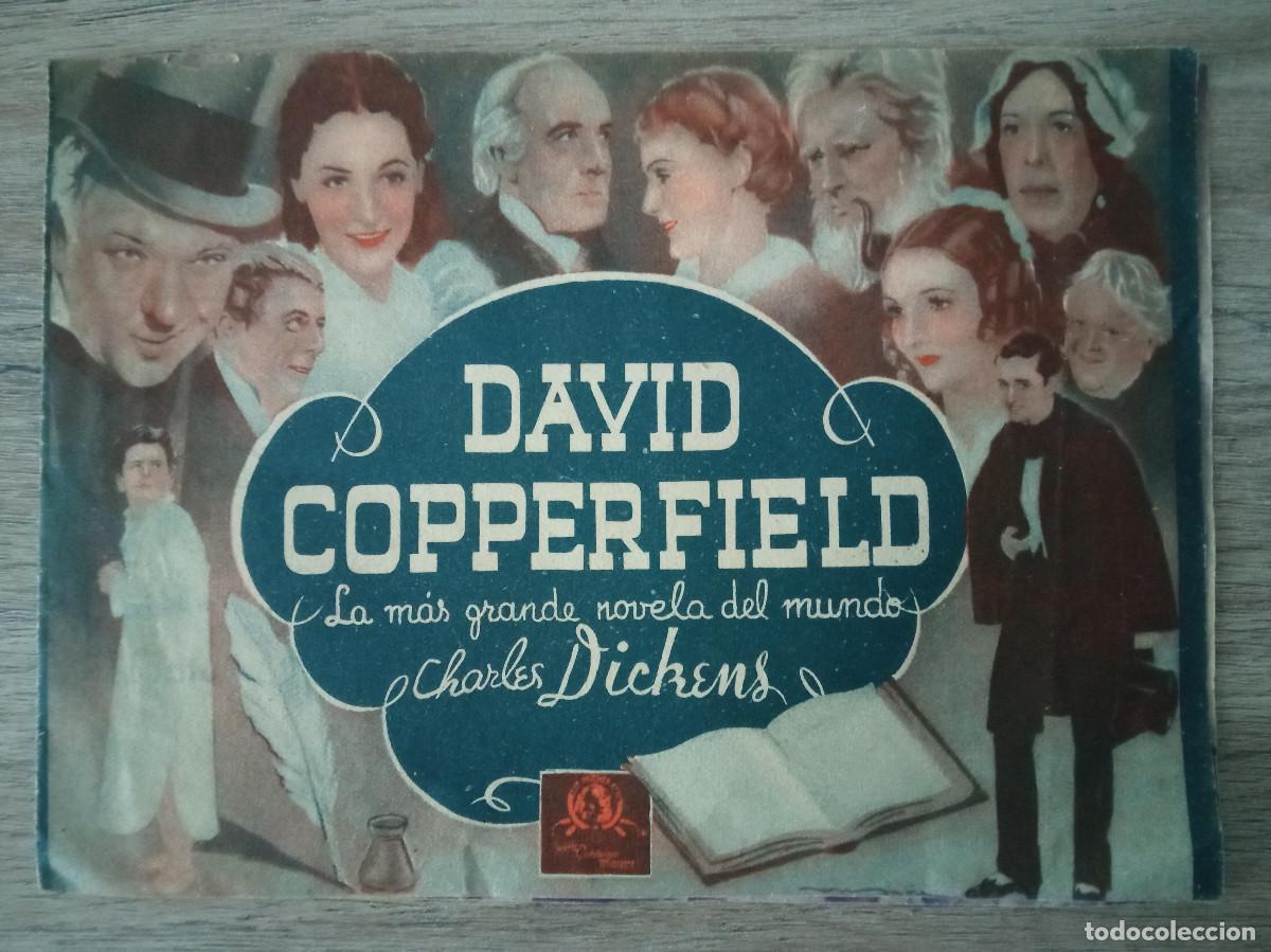  Foglietti di film di film antichi di cinema: DAVID COPPERFIELD, FREDDIE BARTHOLOMEW, TEATRO BUENOS AIRES DE BILBAO