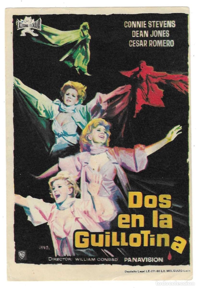 Cine: Programa Cine. Dos en la guillotina. 19-1493
