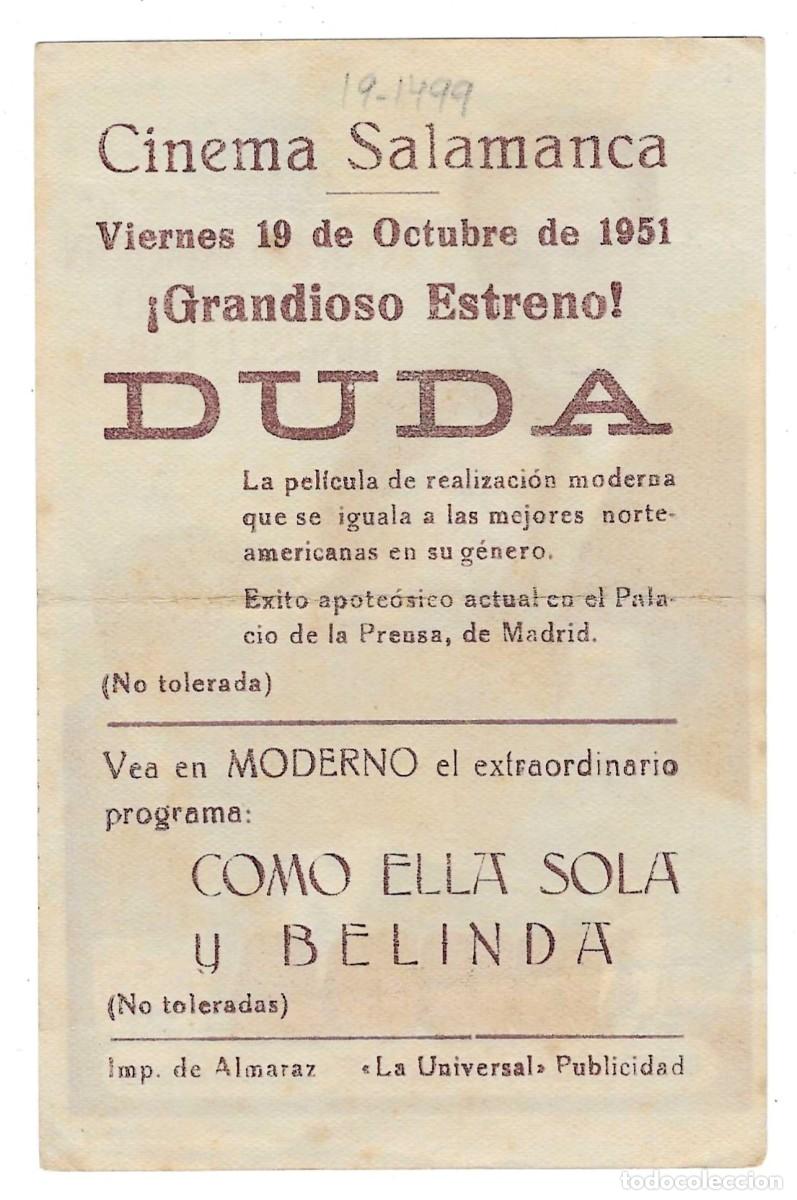 Cine: Programa Cine. Duda. 19-1499 - Foto 2