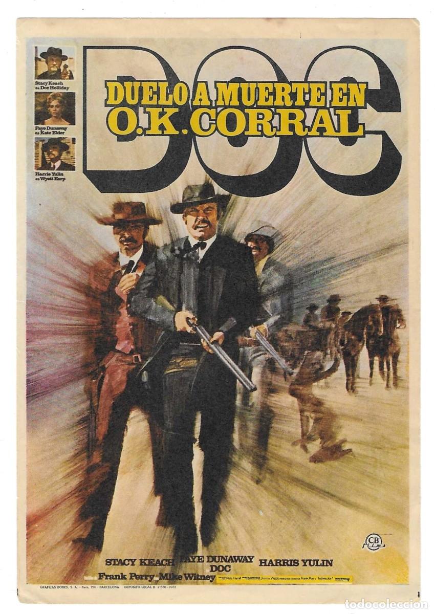 Cine: Programa Cine. Duelo a Muerte en O.K. Corral. 19-1500 - Foto 1