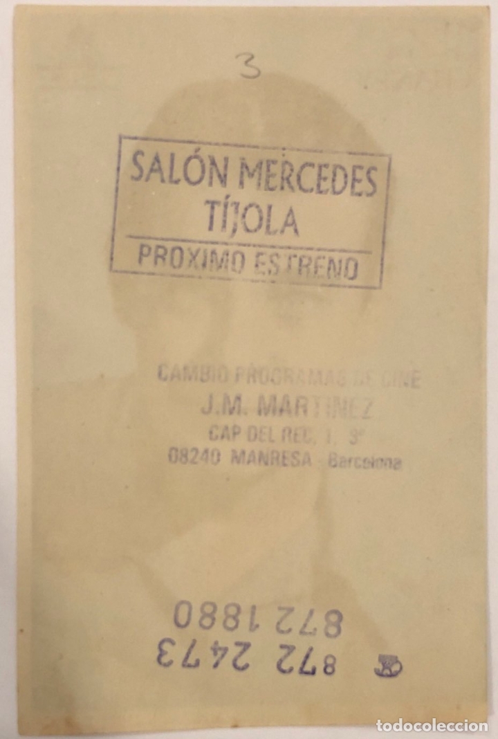 Cine: PROGRAMA DE CINE. LON CHANEY. CIFESA. CON PUBLICIDAD - Foto 2