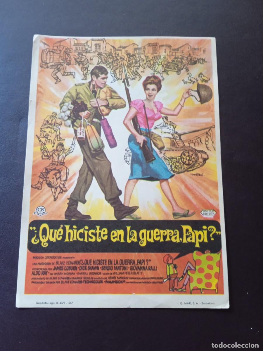 Cine: Que hiciste en la guerra Papi - Foto 1