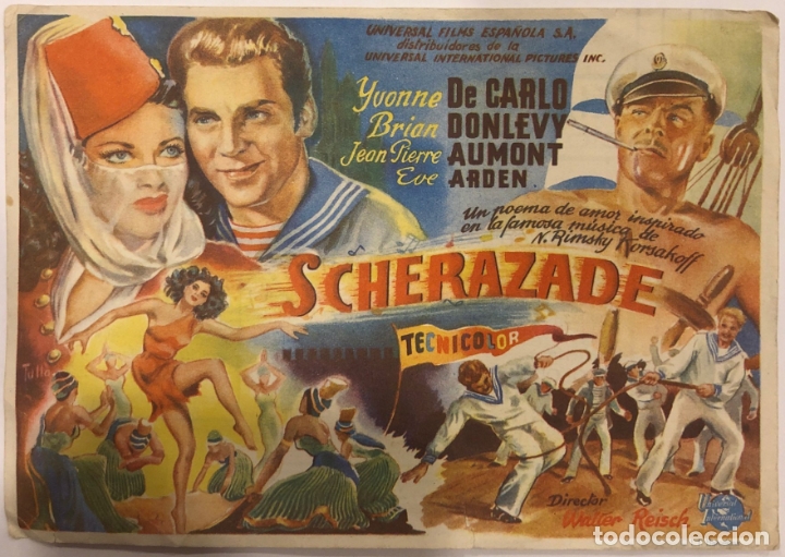 Cine: PROGRAMA DE CINE. SCHERAZADE. CON PUBLICIDAD - Foto 1