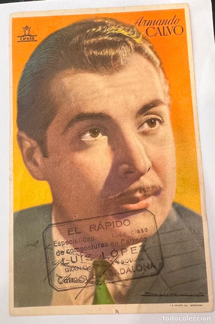 Cine: PROGRAMA DE CINE. ARMANDO CALVO. CIFESA. CON PUBLICIDAD - Foto 1