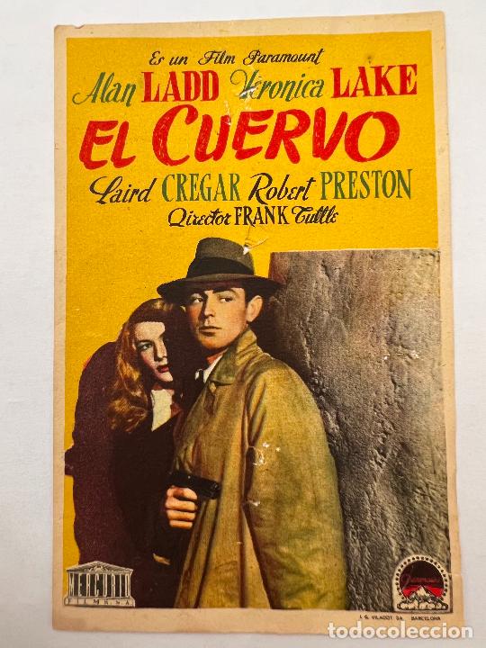Cine: PROGRAMA DE CINE. EL CUERVO. CON PUBLICIDAD - Foto 1