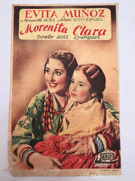 Cine: PROGRAMA DE CINE. MORENITA CLARA. CON PUBLICIDAD. - Foto 1