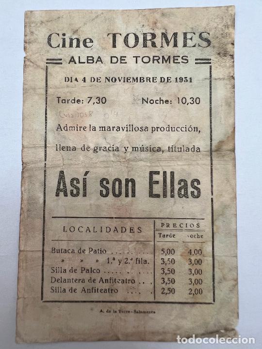 Cine: PROGRAMA DE CINE. AS&Iacute; SON ELLAS. CON PUBLICIDAD. - Foto 2