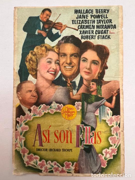 Cine: PROGRAMA DE CINE. AS&Iacute; SON ELLAS. CON PUBLICIDAD. - Foto 1