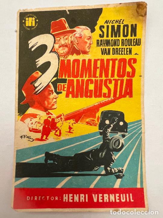 Cine: PROGRAMA DE CINE. MOMENTOS DE ANGUSTIA. SIN PUBLICIDAD. - Foto 1