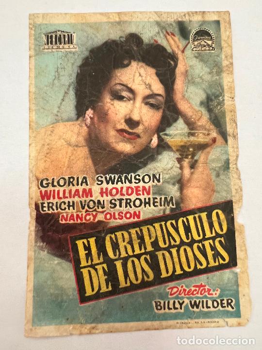 Cine: PROGRAMA DE CINE. EL CREP&Uacute;SCULO DE LOS DIOSES. SIN PUBLICIDAD. - Foto 1