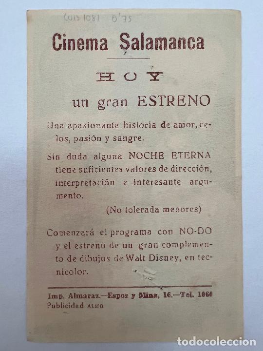 Cine: PROGRAMA DE CINE. NOCHE ETERNA. CON PUBLICIDAD. - Foto 2