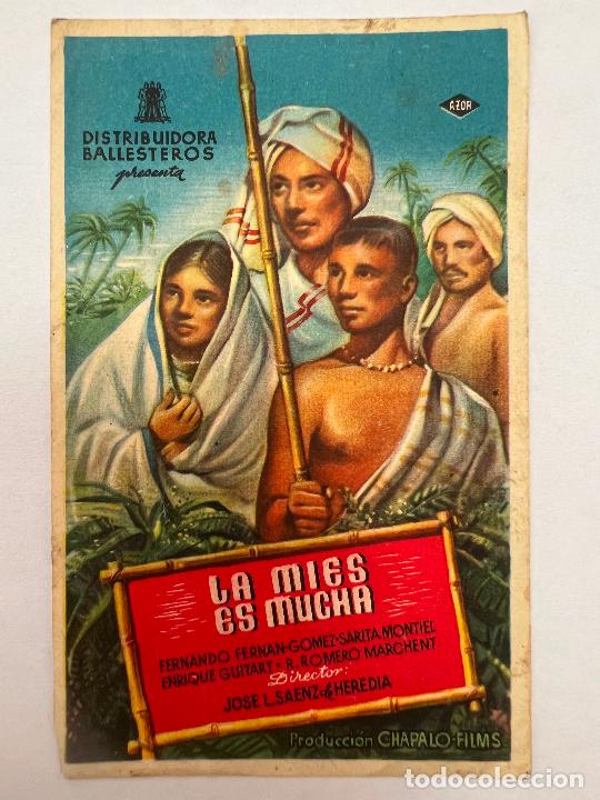 Cine: PROGRAMA DE CINE. LA MIES ES MUCHA. SIN PUBLICIDAD. - Foto 1