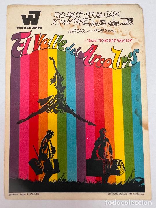 Cine: PROGRAMA DE CINE. EL VALLE DEL ARCO IRIS. SIN PUBLICIDAD. - Foto 1
