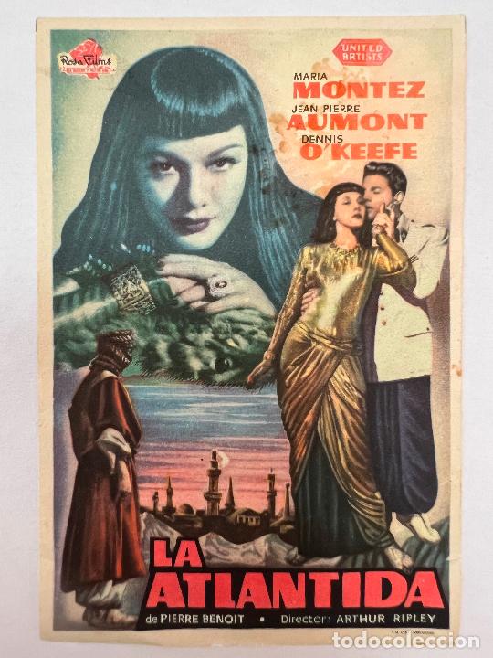 Cine: PROGRAMA DE CINE. LA ATLANTIDA. SIN PUBLICIDAD. - Foto 1