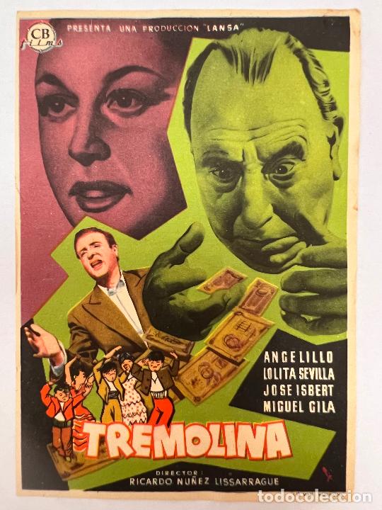 Cine: PROGRAMA DE CINE. TREMOLINA. SIN PUBLICIDAD. - Foto 1
