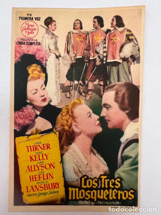 Cine: PROGRAMA DE CINE. LOS TRES MOSQUETEROS. SIN PUBLICIDAD. - Foto 1