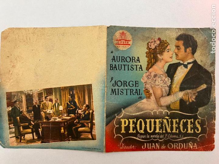 Flyers Publicitaires de Films Anciens: PROGRAMA DE CINE. PEQUE&Ntilde;ECES. SIN PUBLICIDAD.