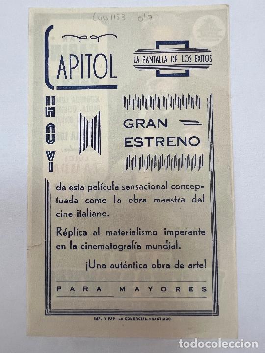 Cine: PROGRAMA DE CINE. EN EL ULTIMO SEGUNDO. CON PUBLICIDAD. - Foto 2