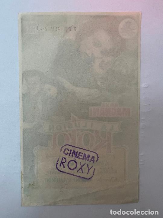 Cine: PROGRAMA DE CINE. LA ILUSION ROTA. CINE ROXY. - Foto 2