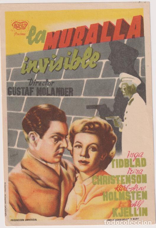Cine: La Muralla Invisible. Sencillo de Balet y Blay - Foto 1