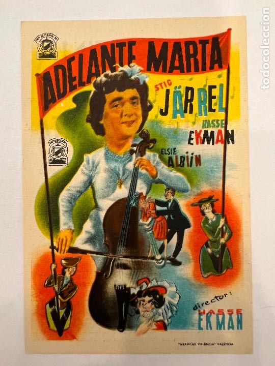 Cinema: PROGRAMA DE CINE. ADELANTE MARTA. CON PUBLICIDAD.