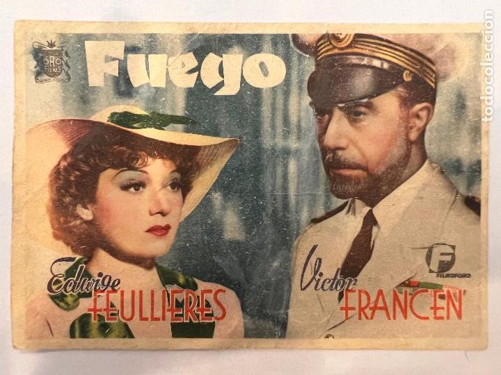 Cinema: PROGRAMA DE CINE. FUEGO. VICTOR FRANCEN. CON PUBLICIDAD.