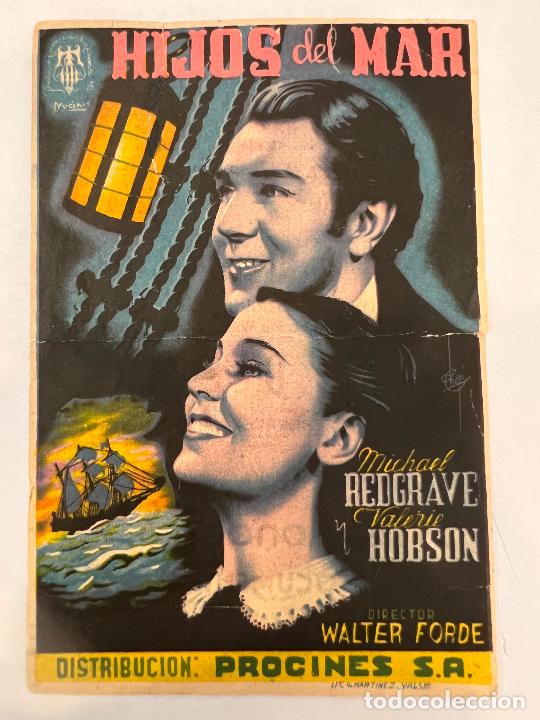 Cine: PROGRAMA DE CINE. HIJOS DEL MAR. CON PUBLICIDAD. - Foto 1