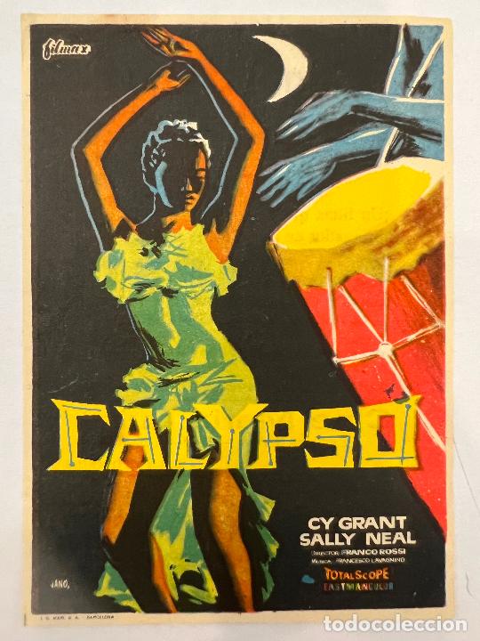 Cine: PROGRAMA DE CINE. CALYPSO. CON PUBLICIDAD. - Foto 1