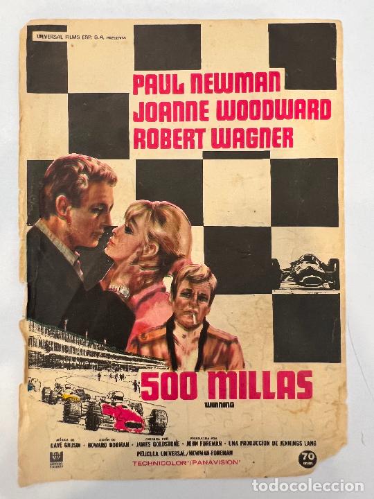 Cine: PROGRAMA DE CINE. 500 MILLAS. SIN PUBLICIDAD. - Foto 1