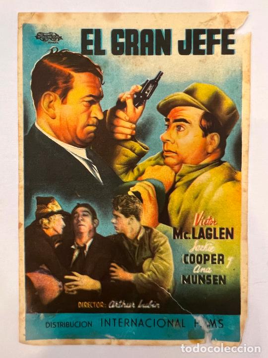 Cine: PROGRAMA DE CINE. EL GRAN JEFE. SIN PUBLICIDAD. - Foto 1