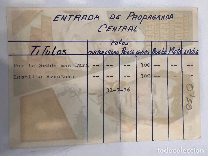 Cine: PROGRAMA DE CINE. LA ULTIMA FUGA. SIN PUBLICIDAD. - Foto 2