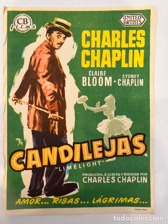 Cine: PROGRAMA DE CINE. CANDILEJAS. CHARLES CHAPLIN. SIN PUBLICIDAD.