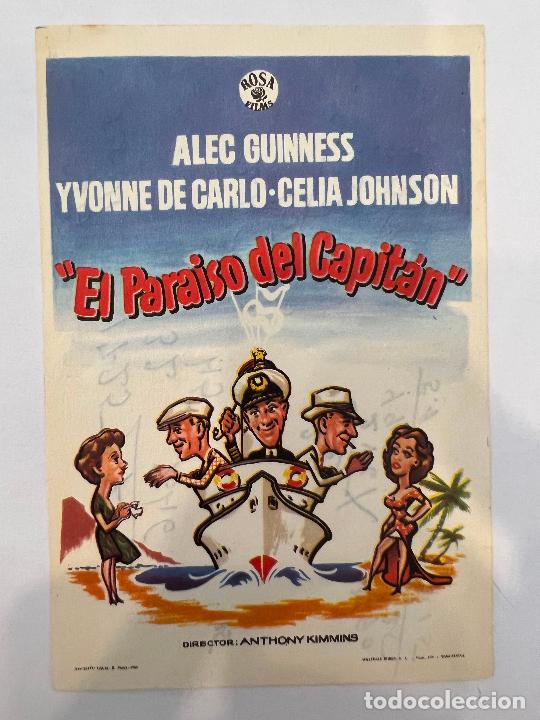 Cine: PROGRAMA DE CINE. &rdquo;EL PARAISO DEL CAPIT&Aacute;N&rdquo;. SIN PUBLICIDAD. - Foto 1