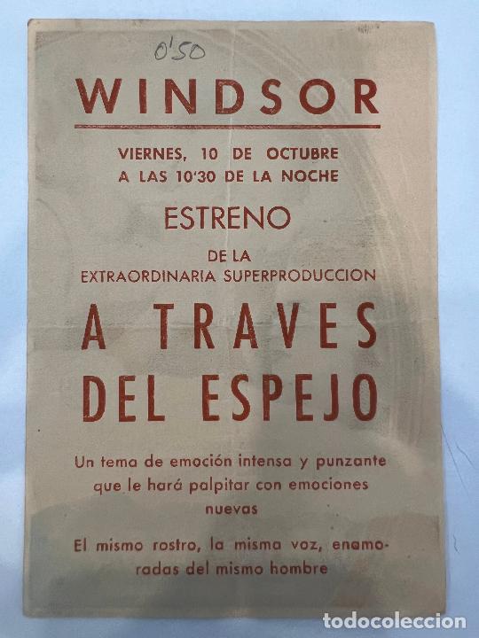 Cine: PROGRAMA DE CINE. A TRAVES DEL ESPEJO. CON PUBLICIDAD. - Foto 2