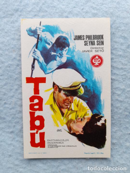 Cine: Tab&uacute;. James Philbrook, Seyna Sein... A&ntilde;o 1966. - Foto 1