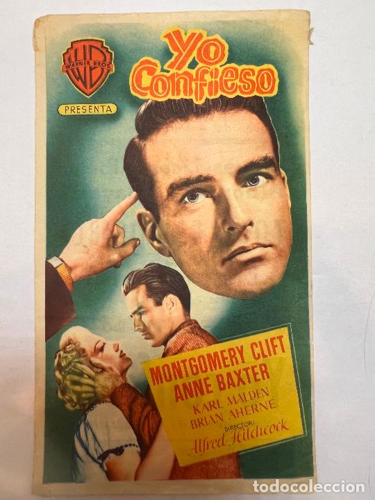 Cine: PROGRAMA DE CINE. YO CONFIESO. CON PUBLICIDAD. - Foto 1