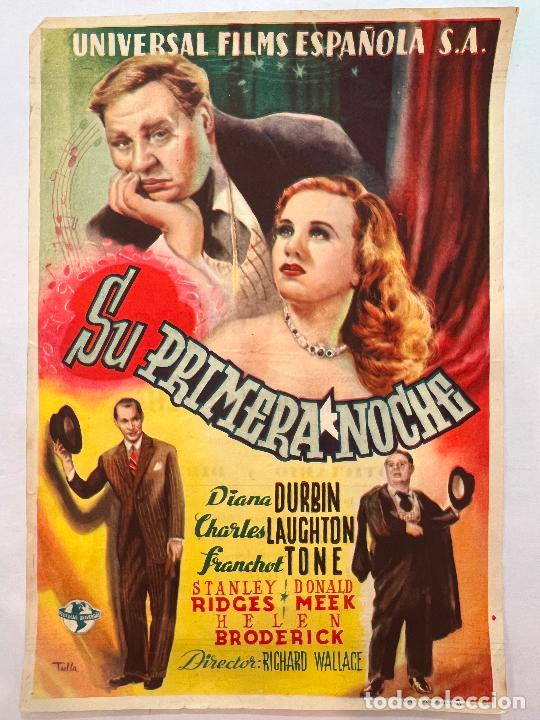 Cine: PROGRAMA DE CINE. SU PRIMERA NOCHE. CON PUBLICIDAD. - Foto 1