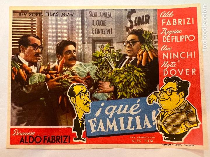 Cine: PROGRAMA DE CINE. &iexcl;QU&Eacute; FAMILIA!. CON PUBLICIDAD. - Foto 1
