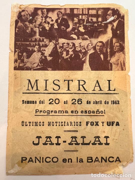 Cine: PROGRAMA DE CINE. PANICO EN LA BANCA. CON PUBLICIDAD. - Foto 2