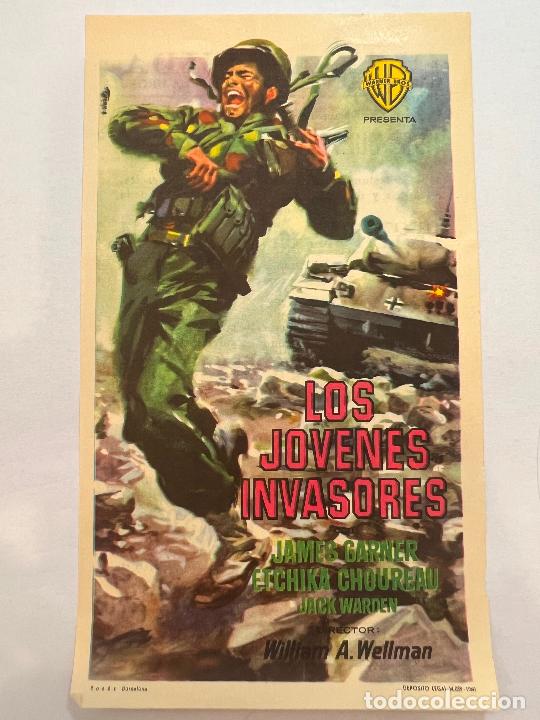 Cine: PROGRAMA DE CINE. LOS JOVENES INVASORES. CON PUBLICIDAD. - Foto 1