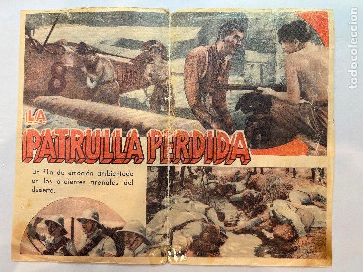 Cine: PROGRAMA DE CINE. LA PATRULLA PERDIDA. CON PUBLICIDAD. - Foto 2