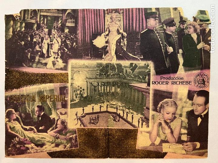 Cine: PROGRAMA DE CINE. JUSTICIA IMPERIAL. CON PUBLICIDAD. - Foto 2