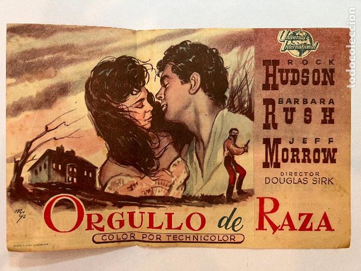 Cine: PROGRAMA DE CINE. ORGULLO DE RAZA. CON PUBLICIDAD. - Foto 2